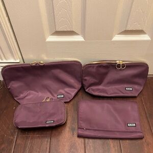 KUSSHI Make up Bags Set of 4